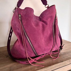 Rebecca Minkoff Suede Leather Moto Bag